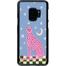 Coque Samsung Galaxy S9 - Pink leopard with stars 2026