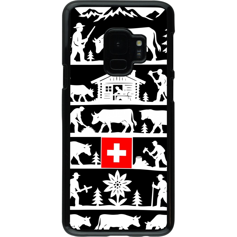 Samsung Galaxy S9 Case Hülle - Poya Schweiz 1 schwarz
