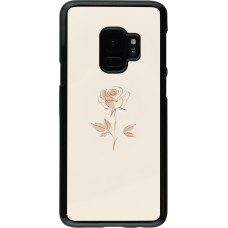 Samsung Galaxy S9 Case Hülle - Rosa Sand Minimalistisch