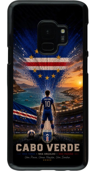 Coque Samsung Galaxy S9 - Football Cap-Vert splash 2026