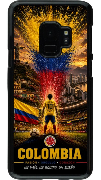Coque Samsung Galaxy S9 - Football Colombie splash 2026