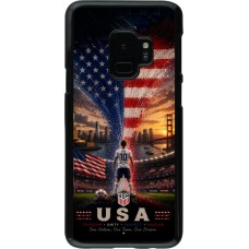Coque Samsung Galaxy S9 - Football États-Unis splash 2026