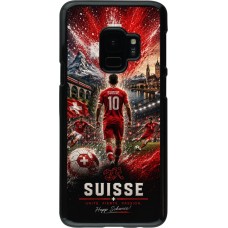 Coque Samsung Galaxy S9 - Football Suisse splash 2026