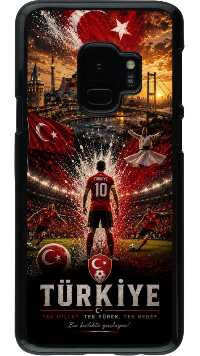 Coque Samsung Galaxy S9 - Football Turquie splash 2026