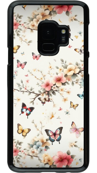 Coque Samsung Galaxy S9 - Spring 25 Papillons Légers