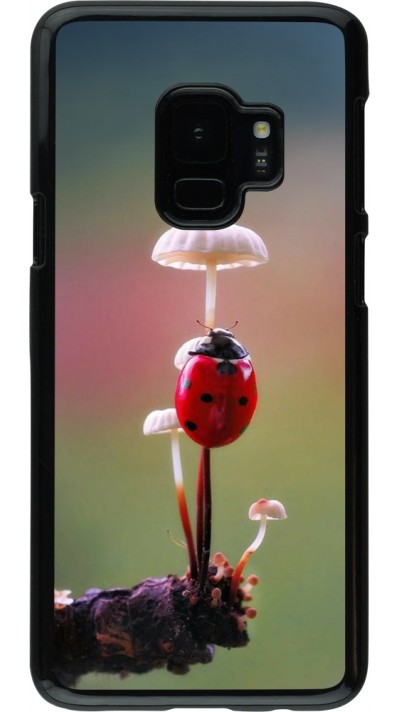 Coque Samsung Galaxy S9 - Ladybird on a mushroom 2026