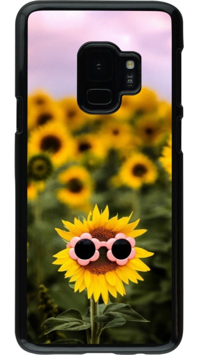 Coque Samsung Galaxy S9 - Sunflower with glasses 2026