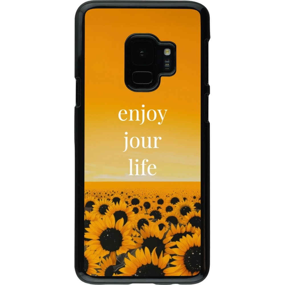 Samsung Galaxy S9 Case Hülle - Summer 2025 Enjoy your life