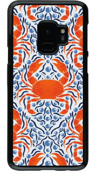Samsung Galaxy S9 Case Hülle - Crabs and pearls Summer 2026