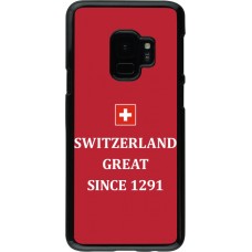 Samsung Galaxy S9 Case Hülle - Switzerland Great Since 1291