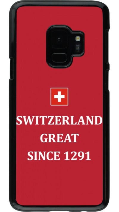 Samsung Galaxy S9 Case Hülle - Switzerland Great Since 1291