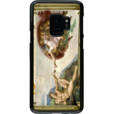 Coque Samsung Galaxy S9 - Tableau art - La Création d’Adam - Michel-Ange