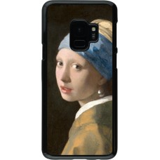 Coque Samsung Galaxy S9 - Tableau art - La Jeune fille à la perle - Johannes Vermeer