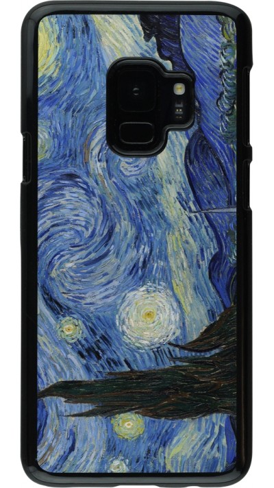 Coque Samsung Galaxy S9 - Tableau art - La Nuit étoilée - Van Gogh