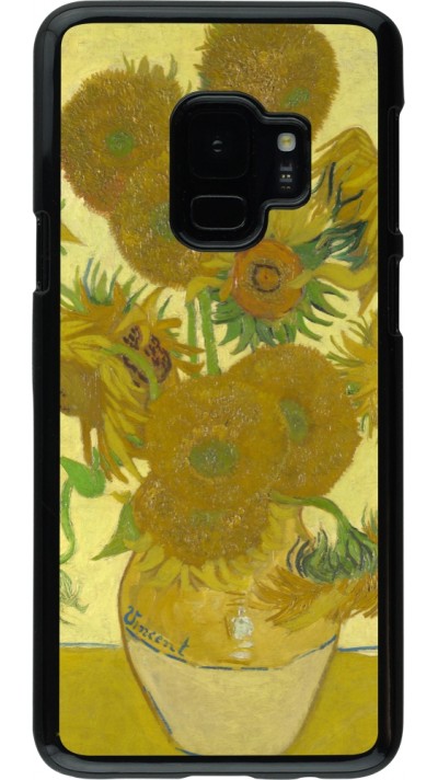 Coque Samsung Galaxy S9 - Tableau art - Les Tournesols - Van Gogh