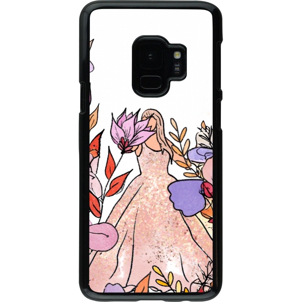 Coque Samsung Galaxy S9 - Taylor Swift Sketch - White