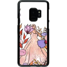 Coque Samsung Galaxy S9 - Taylor Swift Sketch - White