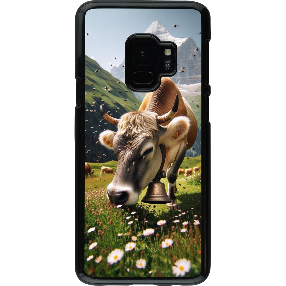 Coque Samsung Galaxy S9 - Vache montagne Valais