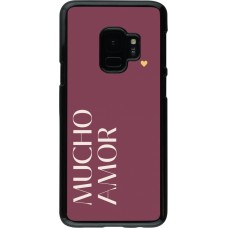 Samsung Galaxy S9 Case Hülle - Valentine 2024 mucho amor rosado