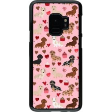 Coque Samsung Galaxy S9 - Valentine 2024 puppy love