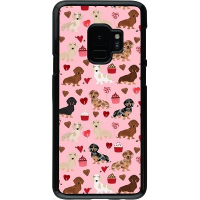 Samsung Galaxy S9 Case Hülle - Valentine 2024 puppy love