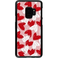 Samsung Galaxy S9 Case Hülle - Valentine 2024 with love heart