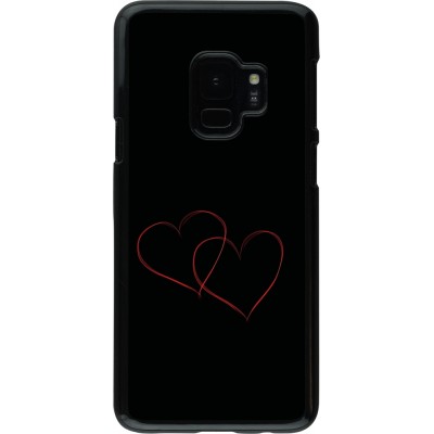 Samsung Galaxy S9 Case Hülle - Valentine 2023 attached heart