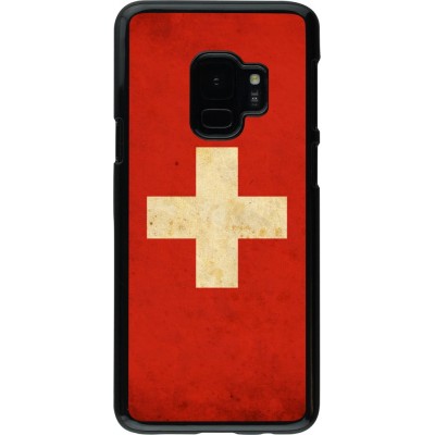Coque Samsung Galaxy S9 - Vintage Flag SWISS