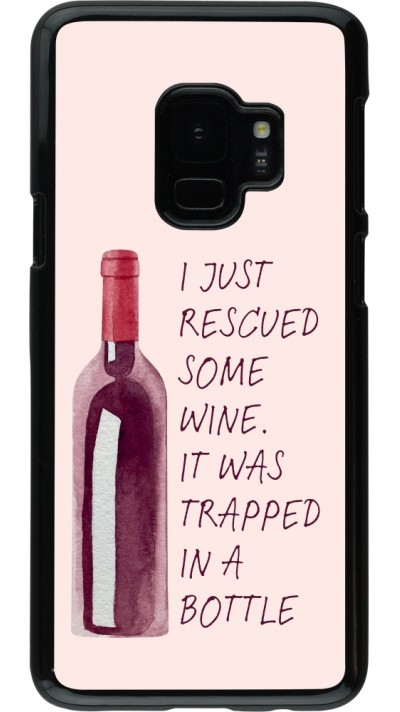 Samsung Galaxy S9 Case Hülle - I just rescued some wine