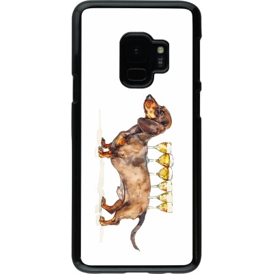 Coque Samsung Galaxy S9 - Wine Teckel