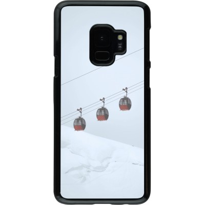 Samsung Galaxy S9 Case Hülle - Winter 22 ski lift