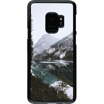 Coque Samsung Galaxy S9 - Winter 22 snowy mountain and lake