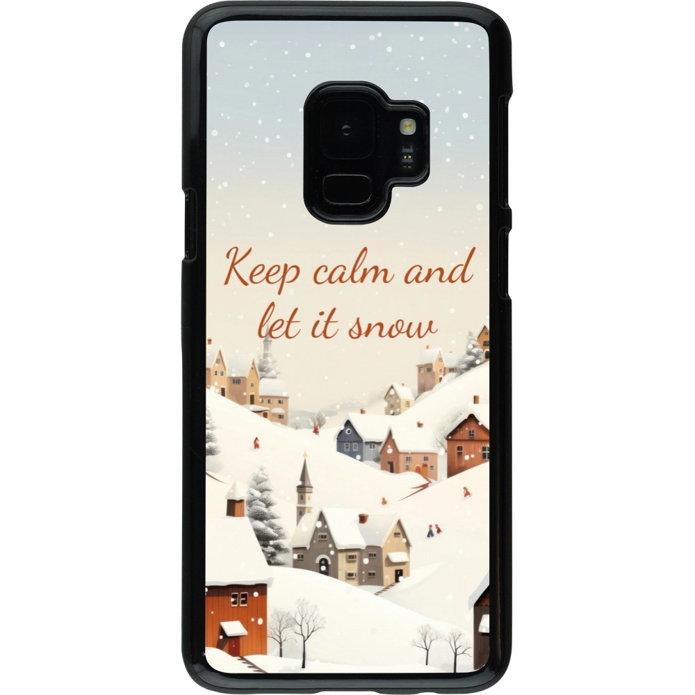 Coque Samsung Galaxy S9 - Winter 25 Winter Keep calm and let it snow