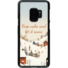 Coque Samsung Galaxy S9 - Winter 25 Winter Keep calm and let it snow