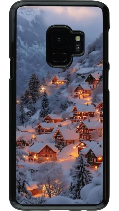 Coque Samsung Galaxy S9 - Winter 25 Winter snowy village