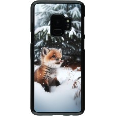 Samsung Galaxy S9 Case Hülle - Weihnachten 2023 Fuechslein Tanne