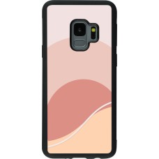 Coque Samsung Galaxy S9 - Silicone rigide noir Autumn 22 abstract sunrise