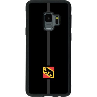 Coque Samsung Galaxy S9 - Silicone rigide noir Canton BE noir