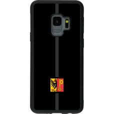 Coque Samsung Galaxy S9 - Silicone rigide noir Canton GE noir