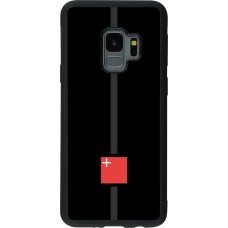 Coque Samsung Galaxy S9 - Silicone rigide noir Canton SZ noir