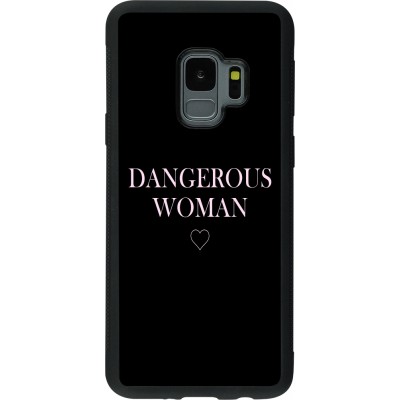 Hülle Samsung Galaxy S9 - Silikon schwarz Dangerous woman