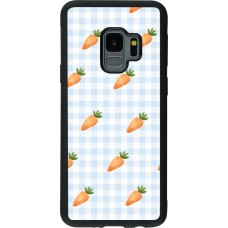 Coque Samsung Galaxy S9 - Silicone rigide noir Easter 2026 Pattern carrots
