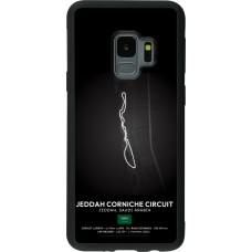 Coque Samsung Galaxy S9 - Silicone rigide noir F1 Track 2025 Saudi Arabia