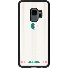 Samsung Galaxy S9 Case Hülle - Silikon schwarz Algerien 2026 personalisierbares Fussballtrikot