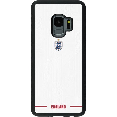 Samsung Galaxy S9 Case Hülle - Silikon schwarz England 2026 personalisierbares Fussballtrikot