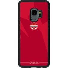 Samsung Galaxy S9 Case Hülle - Silikon schwarz Kanada 2026 personalisierbares Fussballtrikot