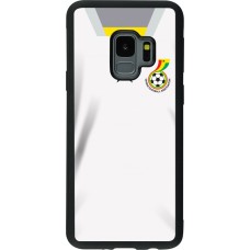 Samsung Galaxy S9 Case Hülle - Silikon schwarz Ghana 2022 personalisierbares Fussballtrikot