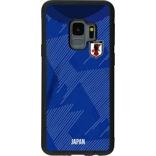 Samsung Galaxy S9 Case Hülle - Silikon schwarz Japan 2022 personalisierbares Fussballtrikot