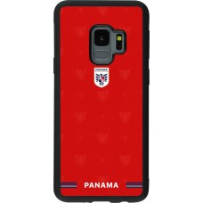 Samsung Galaxy S9 Case Hülle - Silikon schwarz Panama 2026 personalisierbares Fussballtrikot