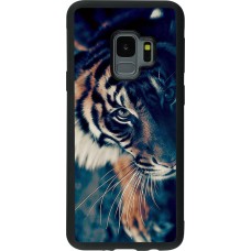 Coque Samsung Galaxy S9 - Silicone rigide noir Incredible Lion